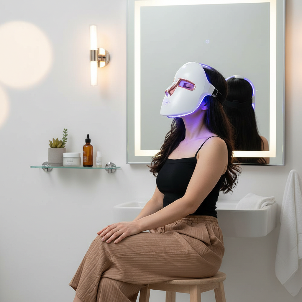 Masque LED Visage 7 Couleurs