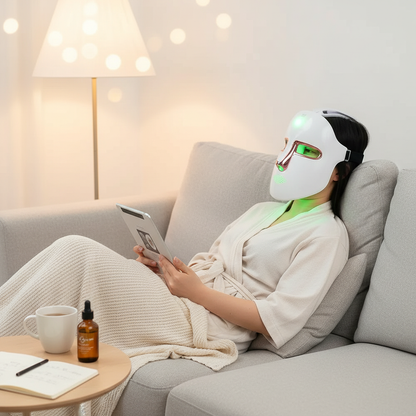 Masque LED Visage 7 Couleurs