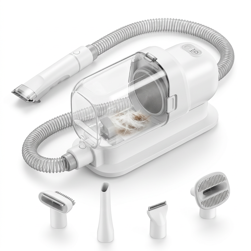 Kit Toilettage Aspirateur Chien