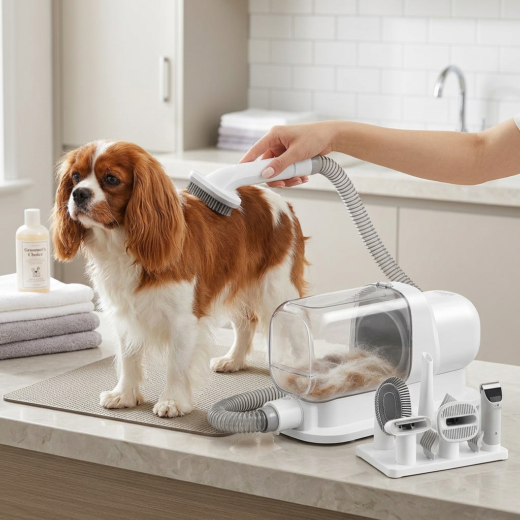 Kit Toilettage Aspirateur Chien