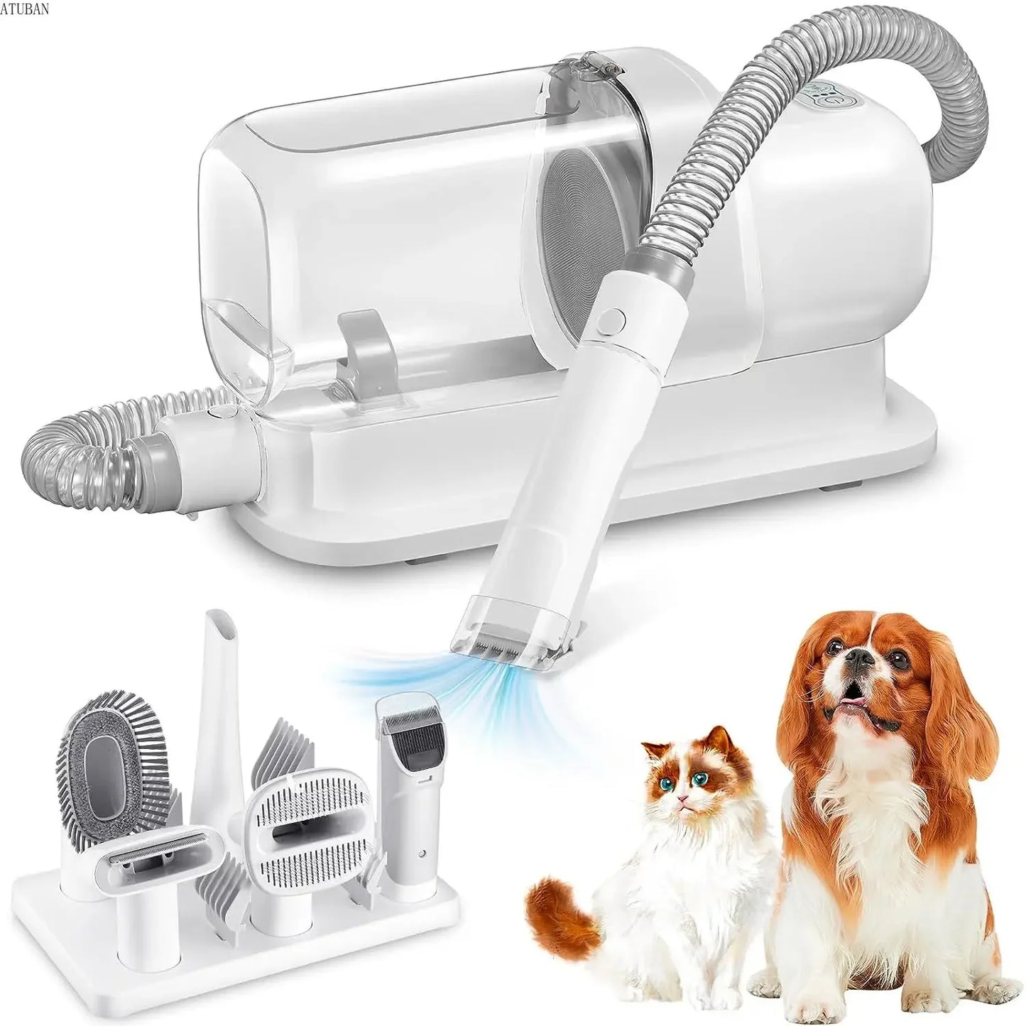 Kit Toilettage Aspirateur Chien